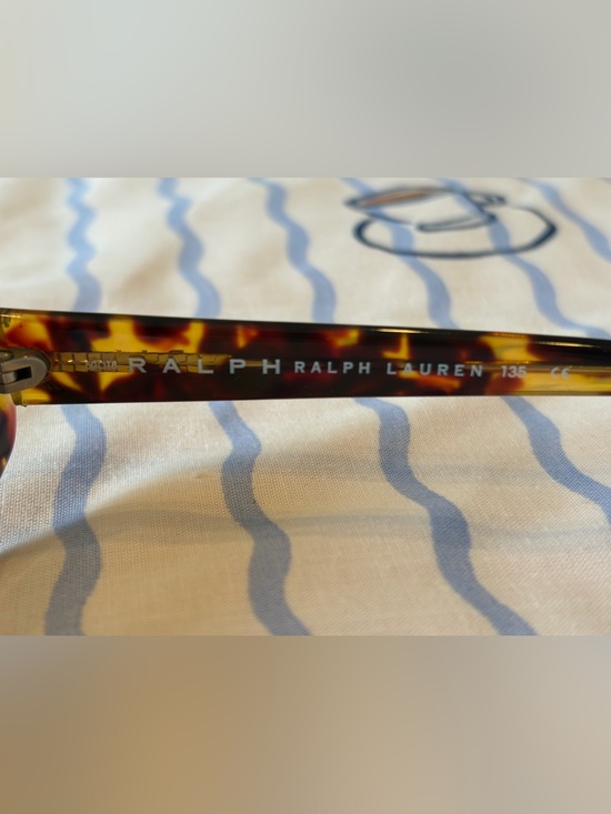 Vintage Y2K Ralph Lauren Tortoiseshell Oval Sunglasses ??️? main image 8